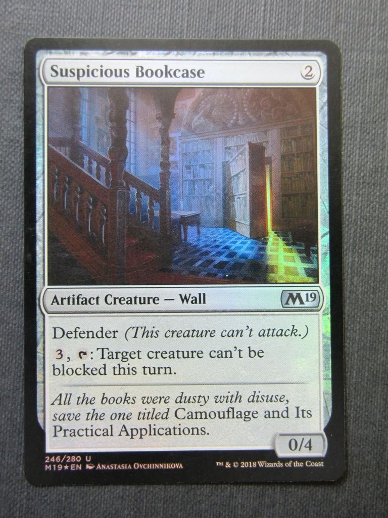 Suspicious Bookcase Foil - Mtg Magic Cards #BY