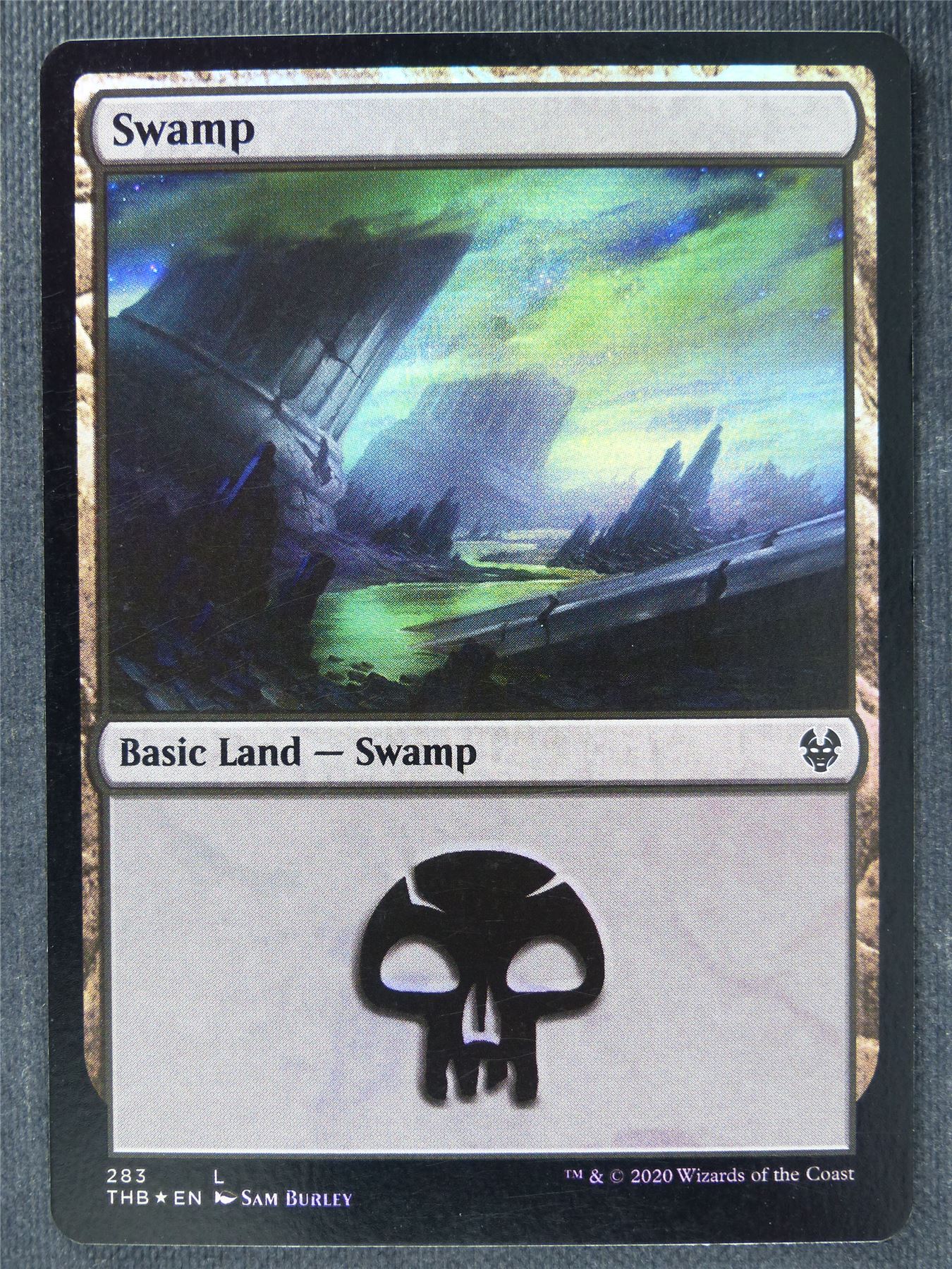 Swamp 283 Foil - Mtg Magic Cards #RK