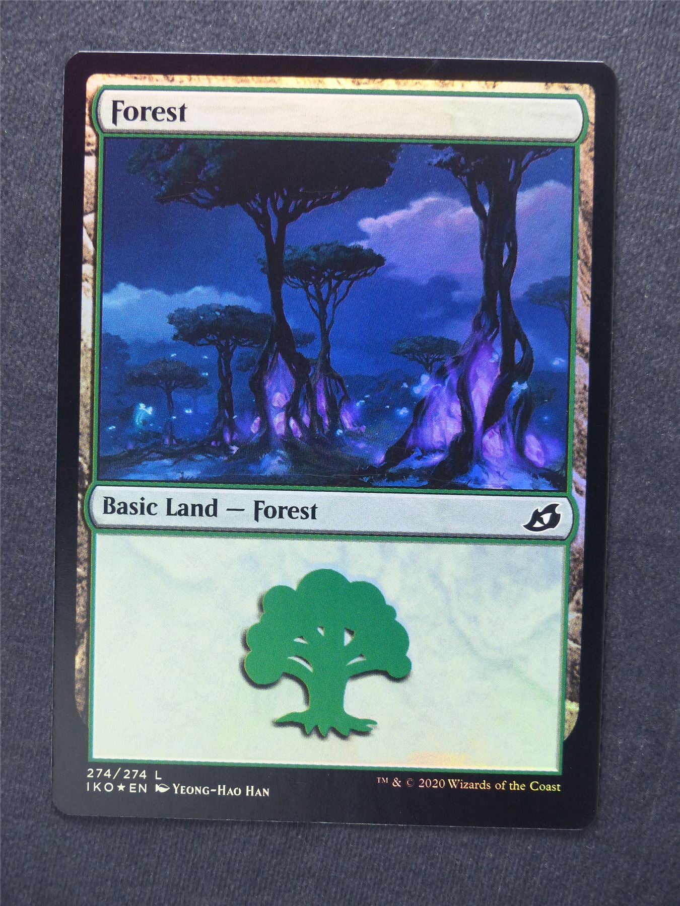 Forest 274/274 Foil - Mtg Magic Cards #YR
