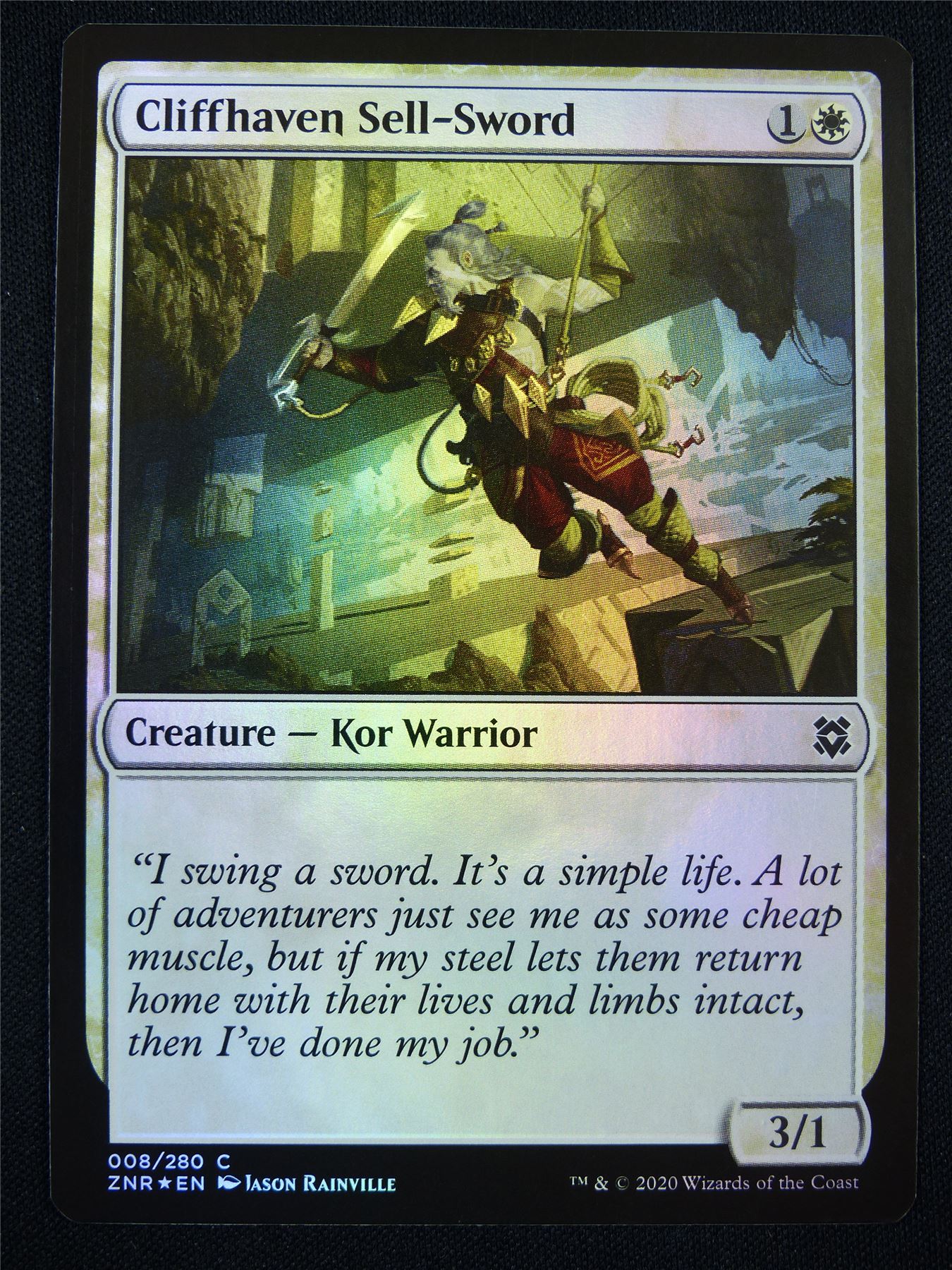 Cliffhaven Sell-Sword Foil - Mtg Card #1L7