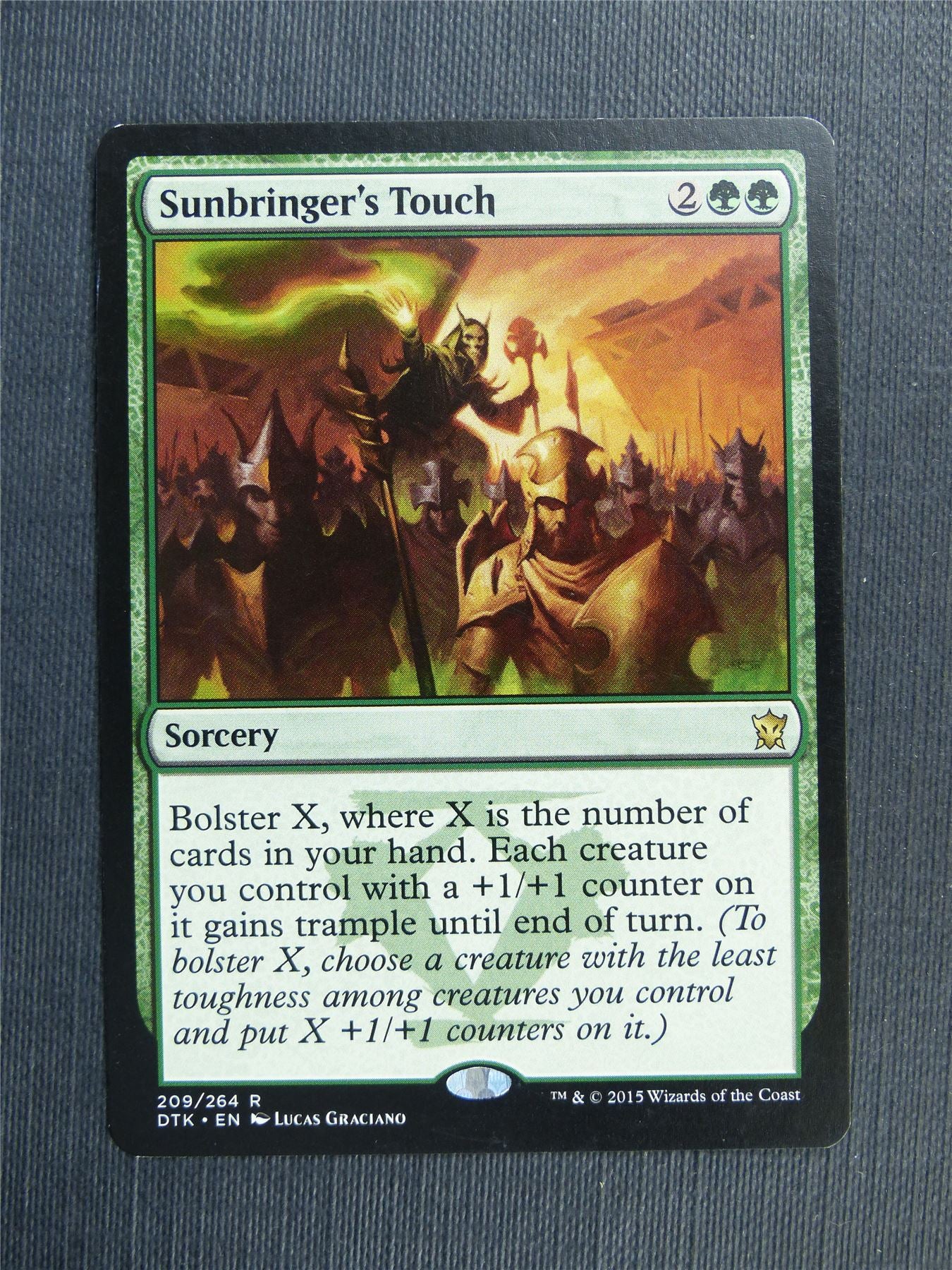 Sunbringer's Touch - Mtg Magic Cards #3AX