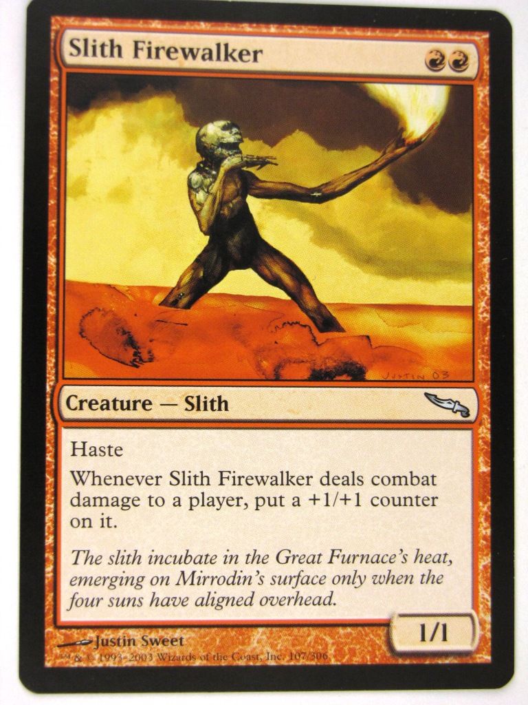 MTG Magic: the Gathering Cards: SLITH FIREWALKER: MRD