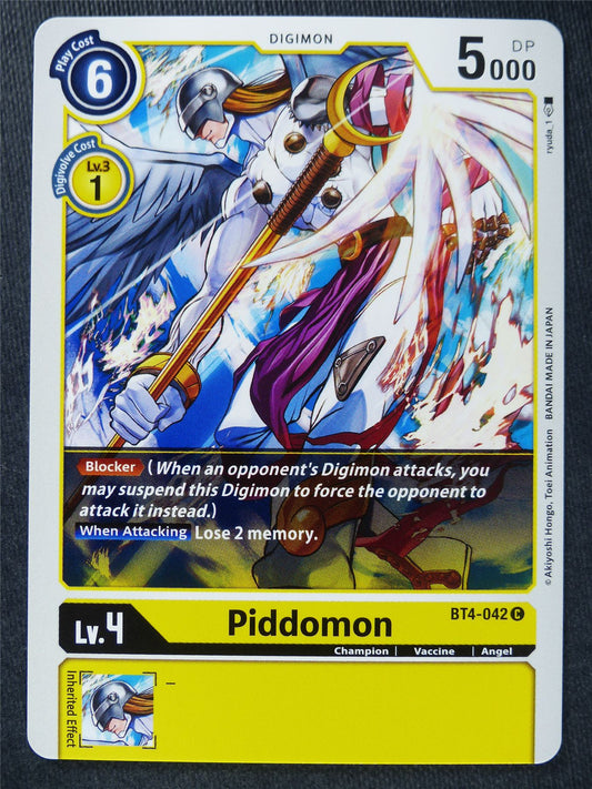 Piddomon BT4-042 C - Digimon Cards #ZY