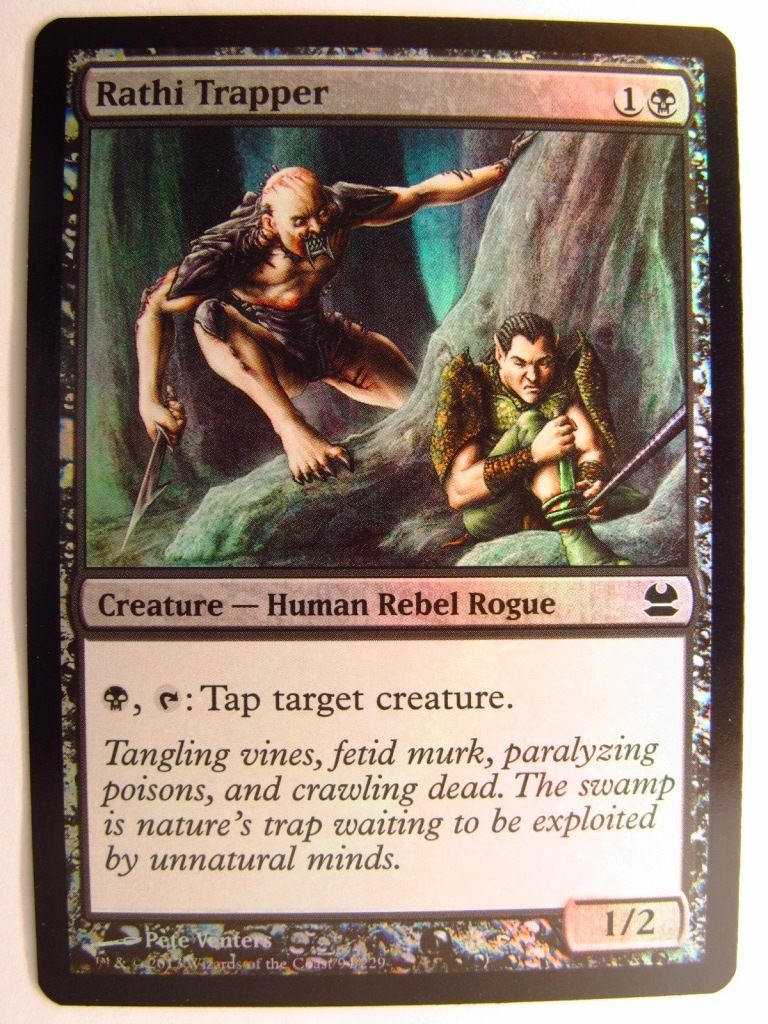 MTG magic the gathering CCG: RATHI TRAPPER FOIL: MODERN MASTERS
