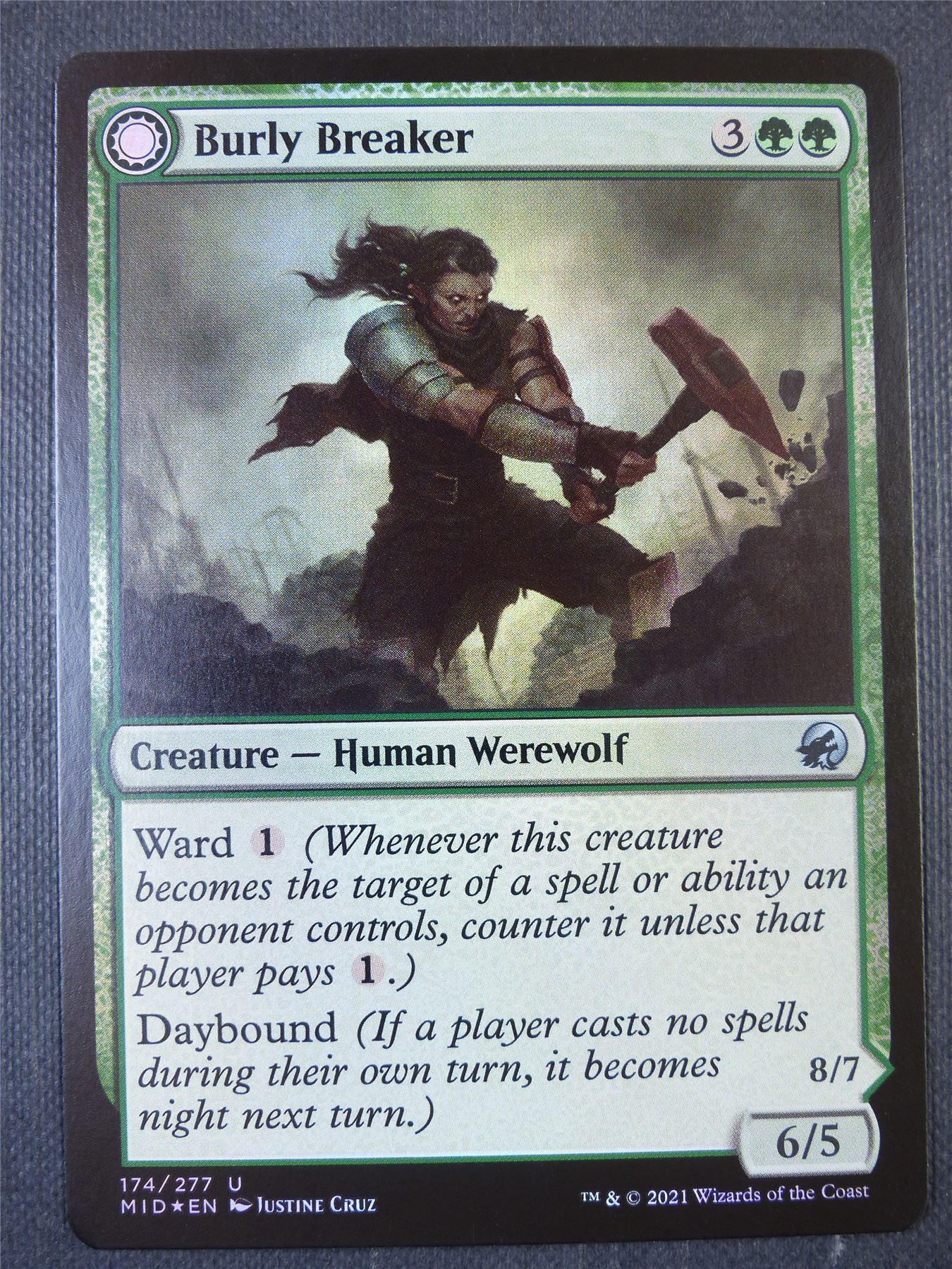Burly Breaker Foil - Mtg Card #2BL