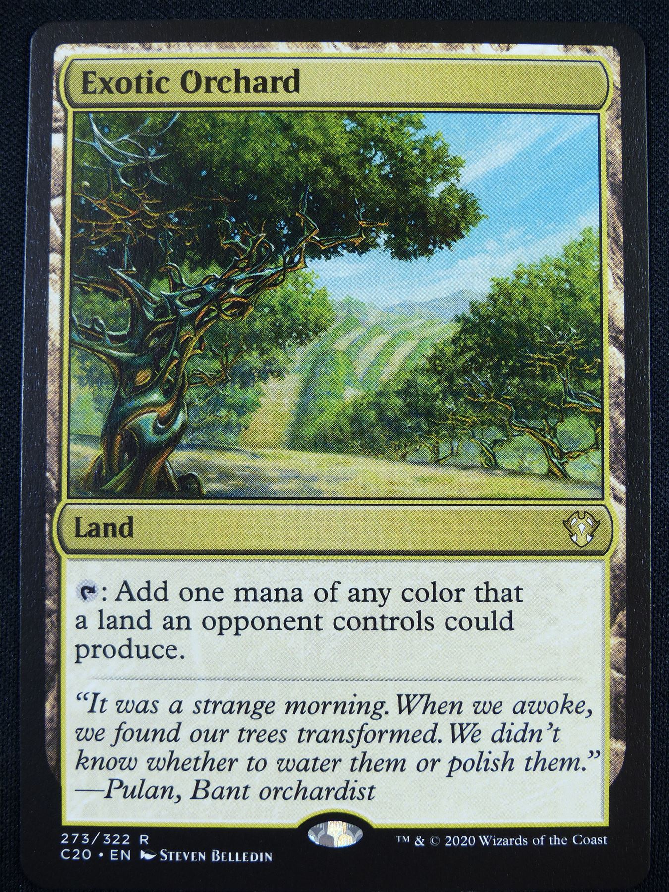 Exotic Orchard - C20 - Mtg Card #OU