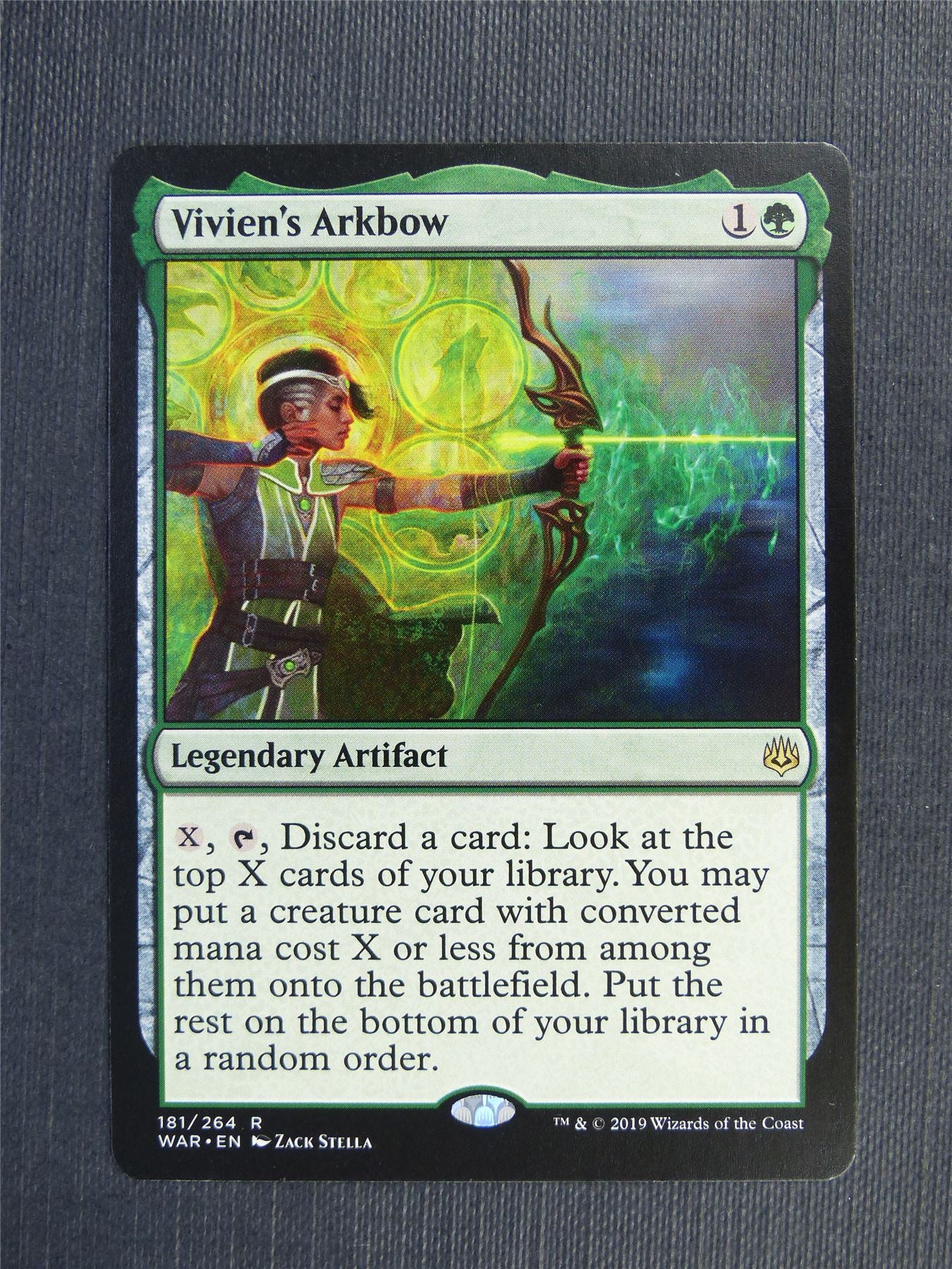 Vivien's Arkbow - Mtg Magic Cards #4IN