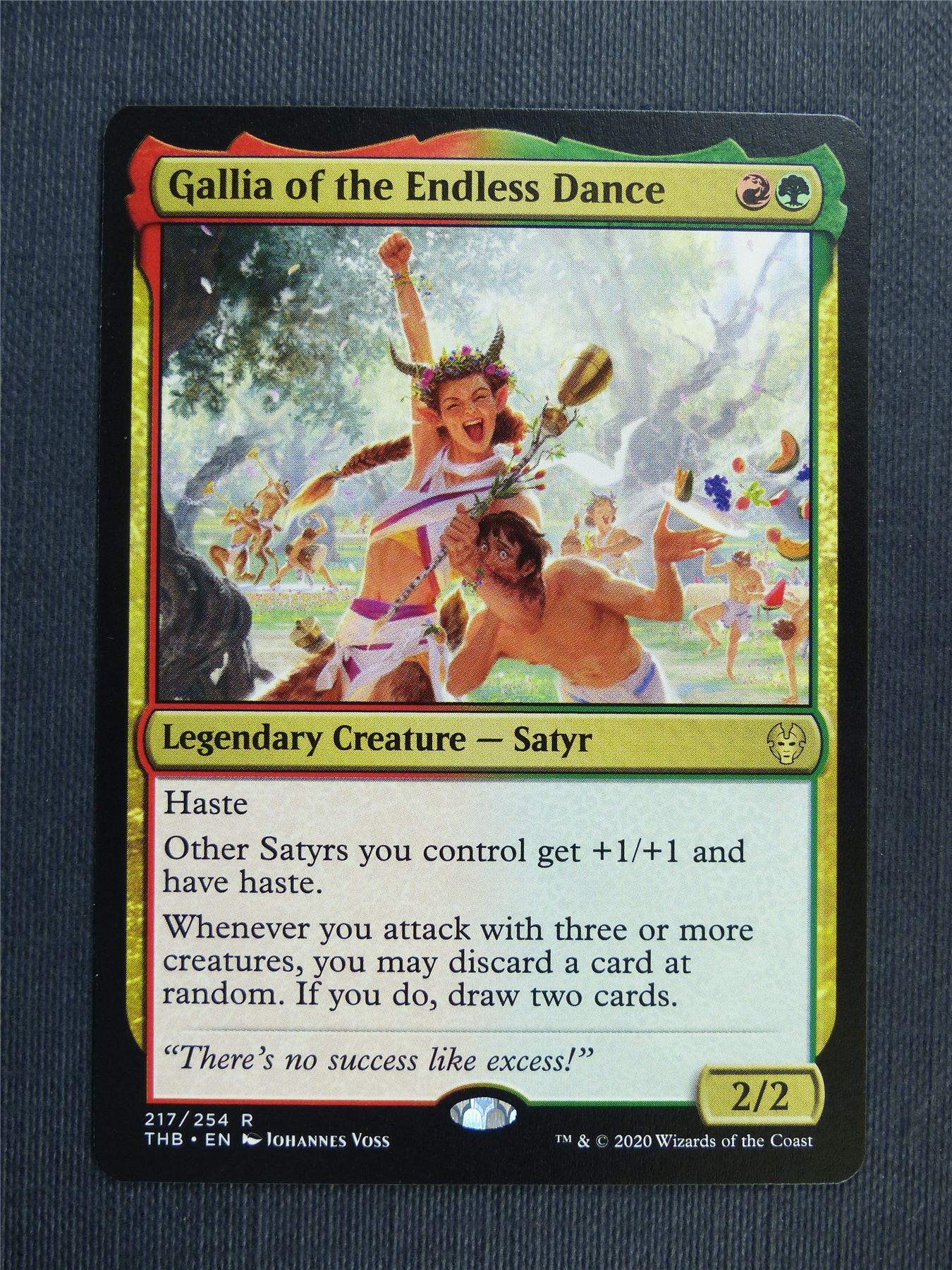 Gallia of the Endless Dance - Mtg Magic Cards #2GB