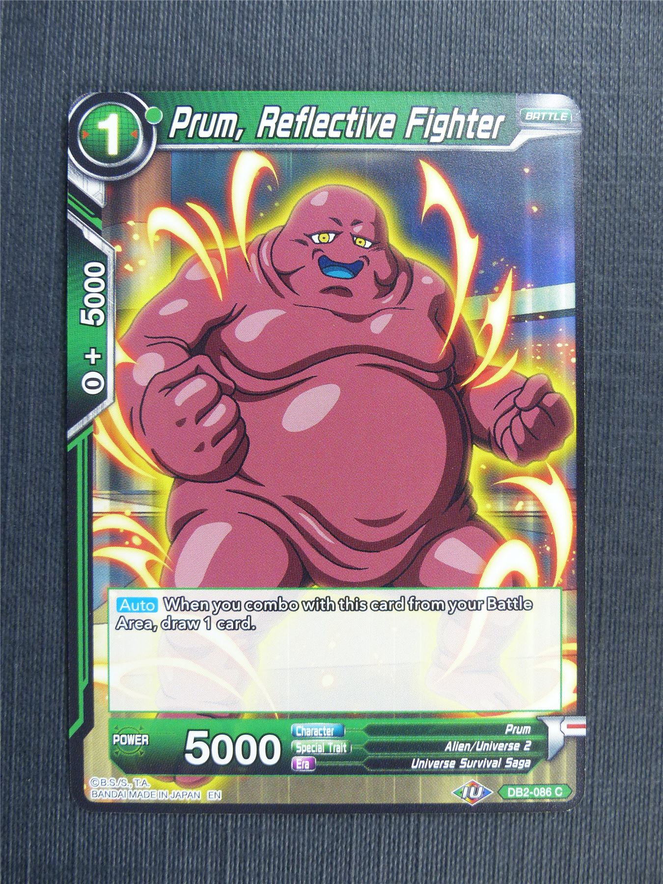 Prum Reflective Fighter - DB2 Dragon Ball Super Card