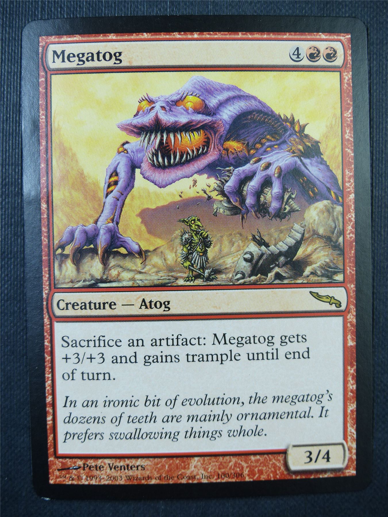 Megatog played - Mtg Card #750