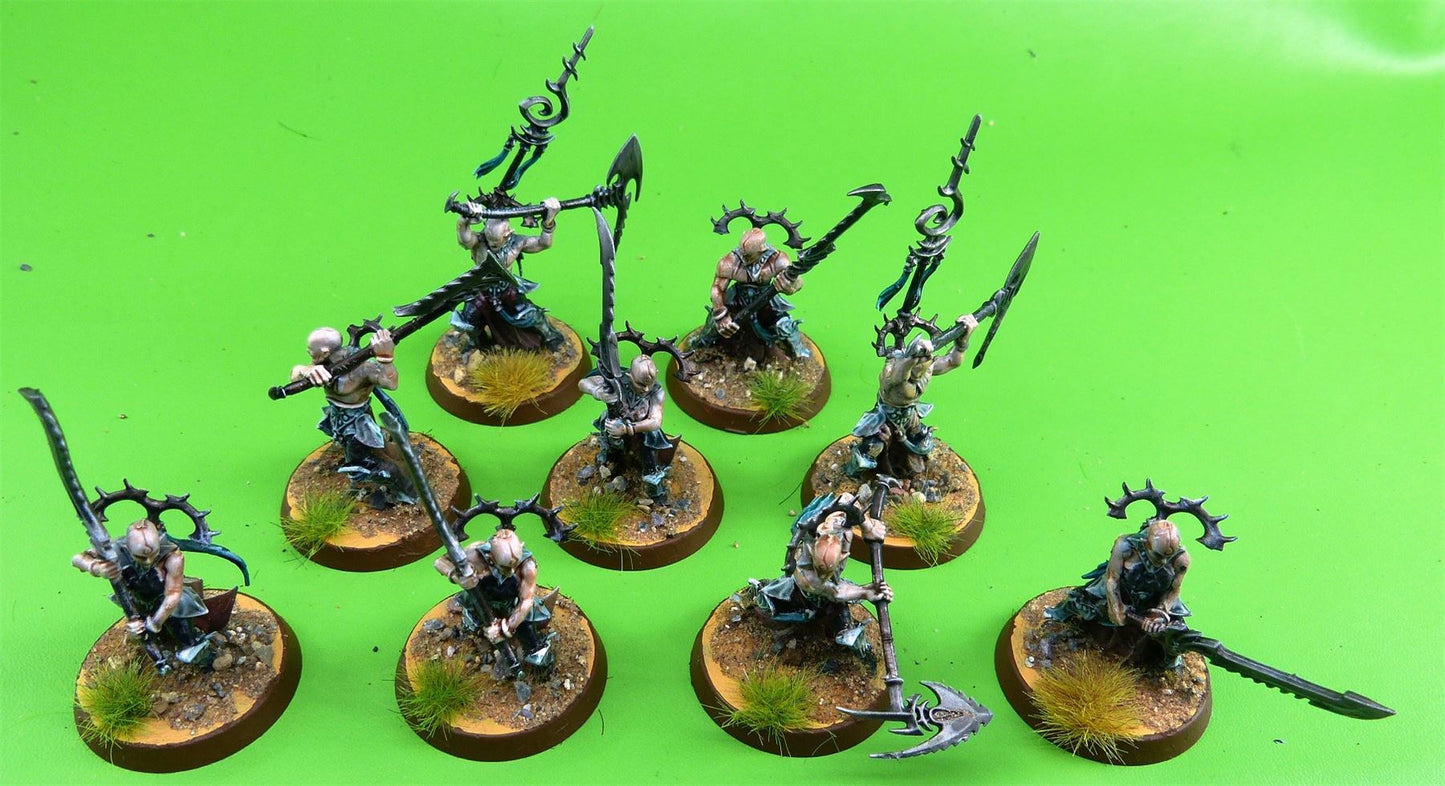 Idoneth Deepkin Namarti Thralls painted - Warhammer AoS #7ZB