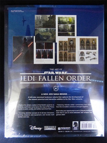 The Art of STAR Wars: Jedi Fallen Order - Dark Horse Art Book Hardback #2HZ