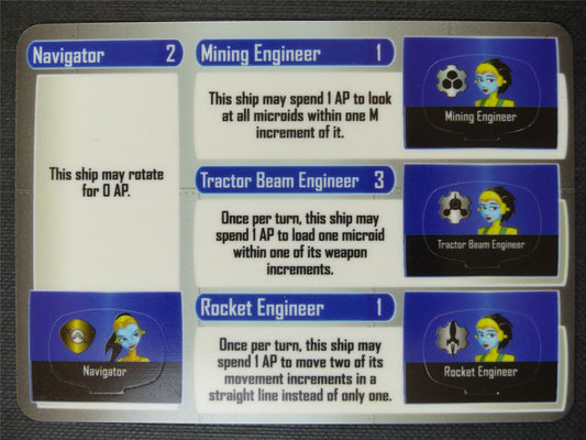 Venus Crew 2 - Rocketmen PocketModel Game #AK