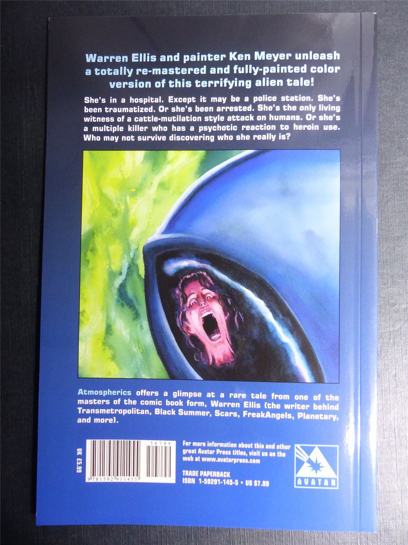 ATMOSPHERICS Volume 1 - Avatar Graphic Softback #1QU