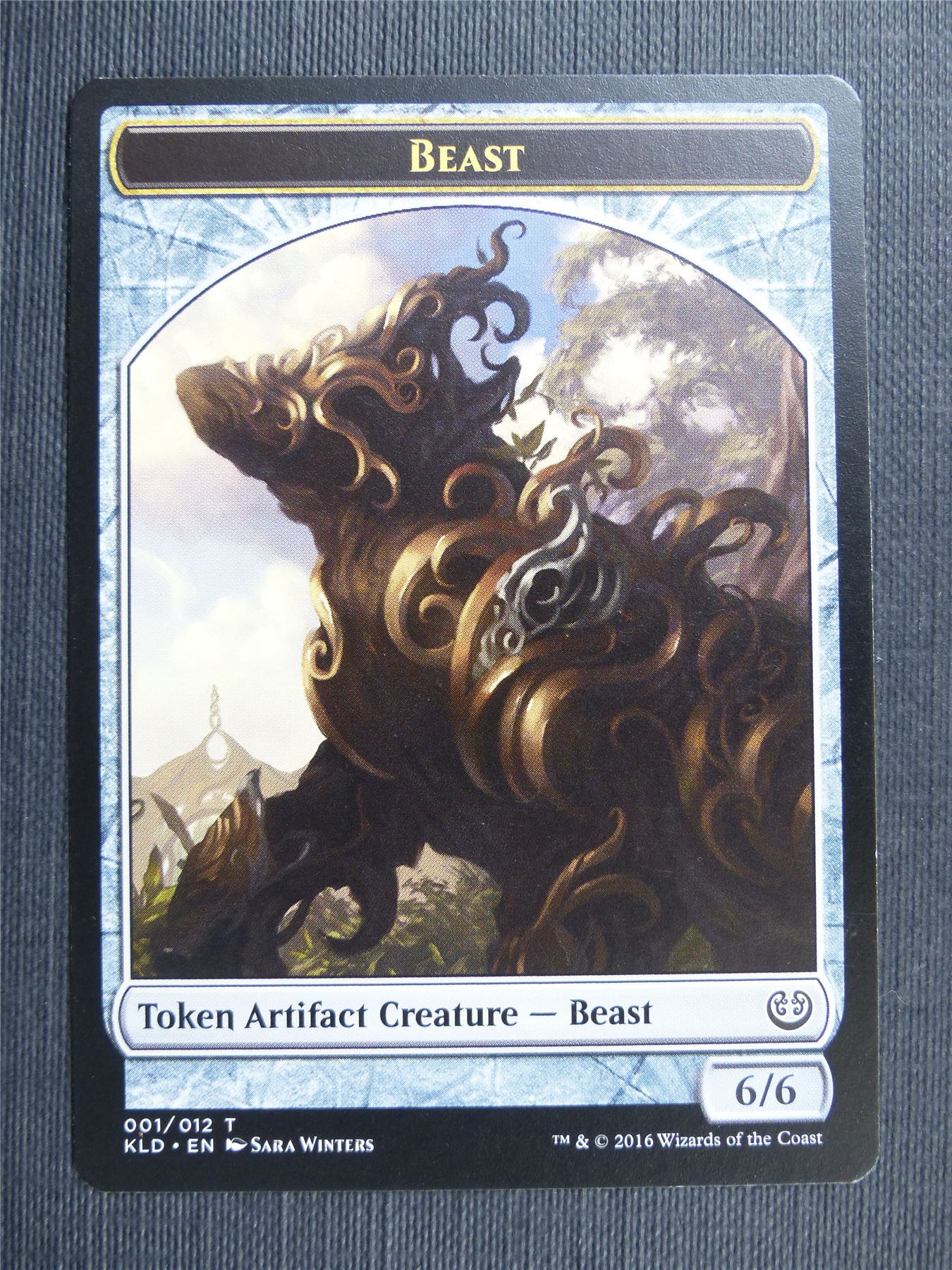 Beast Token - Mtg Magic Cards #44E