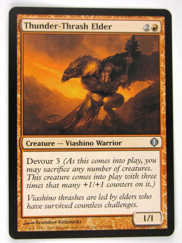 MTG Magic: The Gathering Cards: THUNDER-THRASH ELDER: ALA Archeron MTG Magic: The Gathering Cards: THUNDER-THRASH ELDER: ALA Archeron