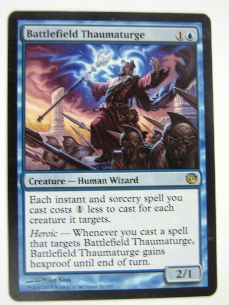 MTG Magic Played Cards: BATLEFIELD THAUMATURGE # 7D51