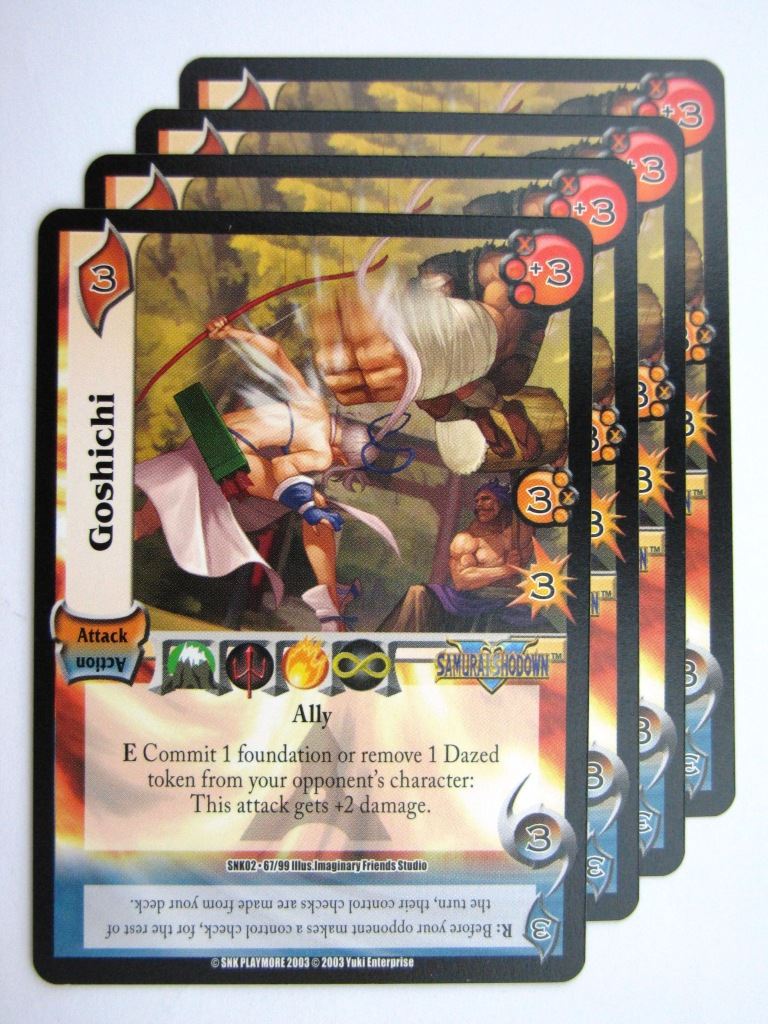 UFS Cards: GOSHICHI 67/99 x4 # 28H39