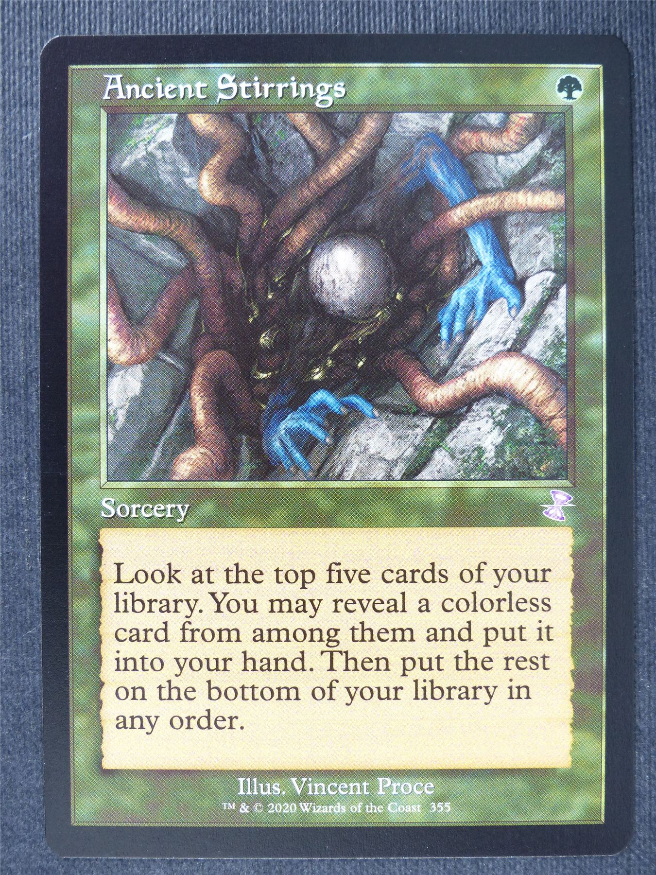 Ancient Stirrings Timeshifted - Mtg Magic Cards #CW