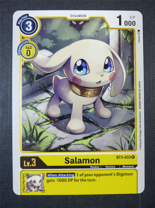 Salamon BT3-033 R - Digimon Card #20K
