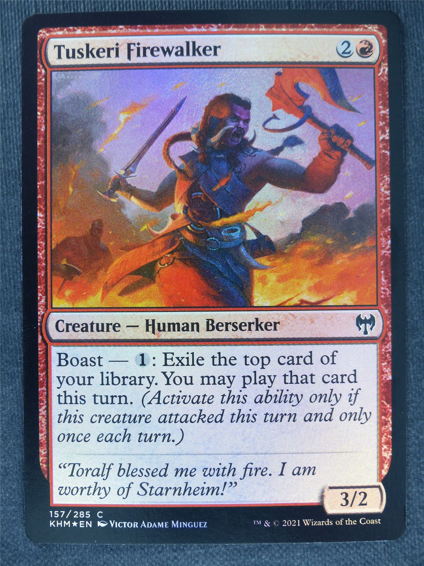 Tuskeri Firewalker Foil Collector