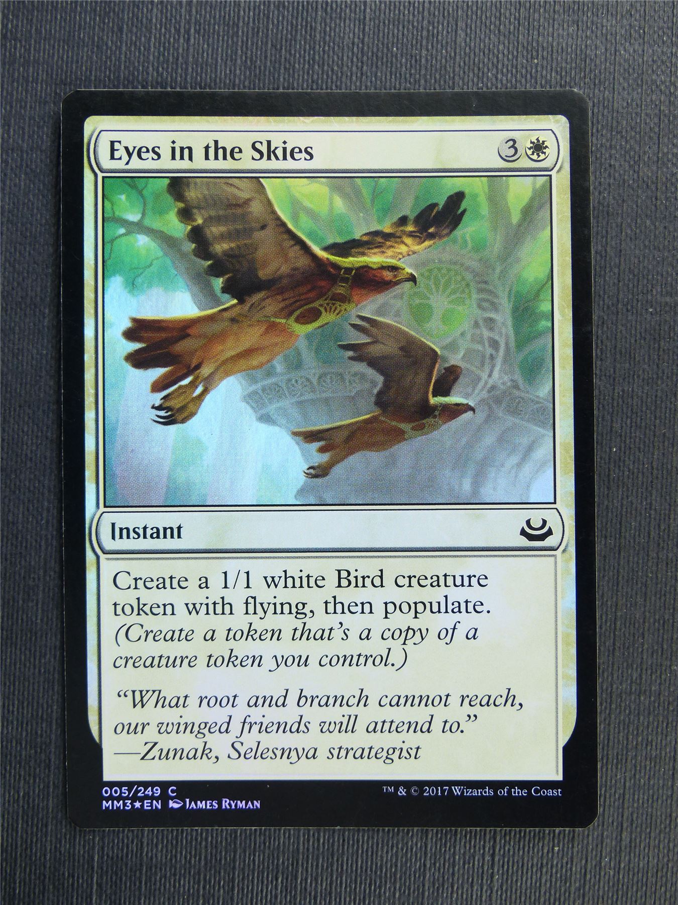 Eyes in the Skies Foil - Mtg Magic Cards #390
