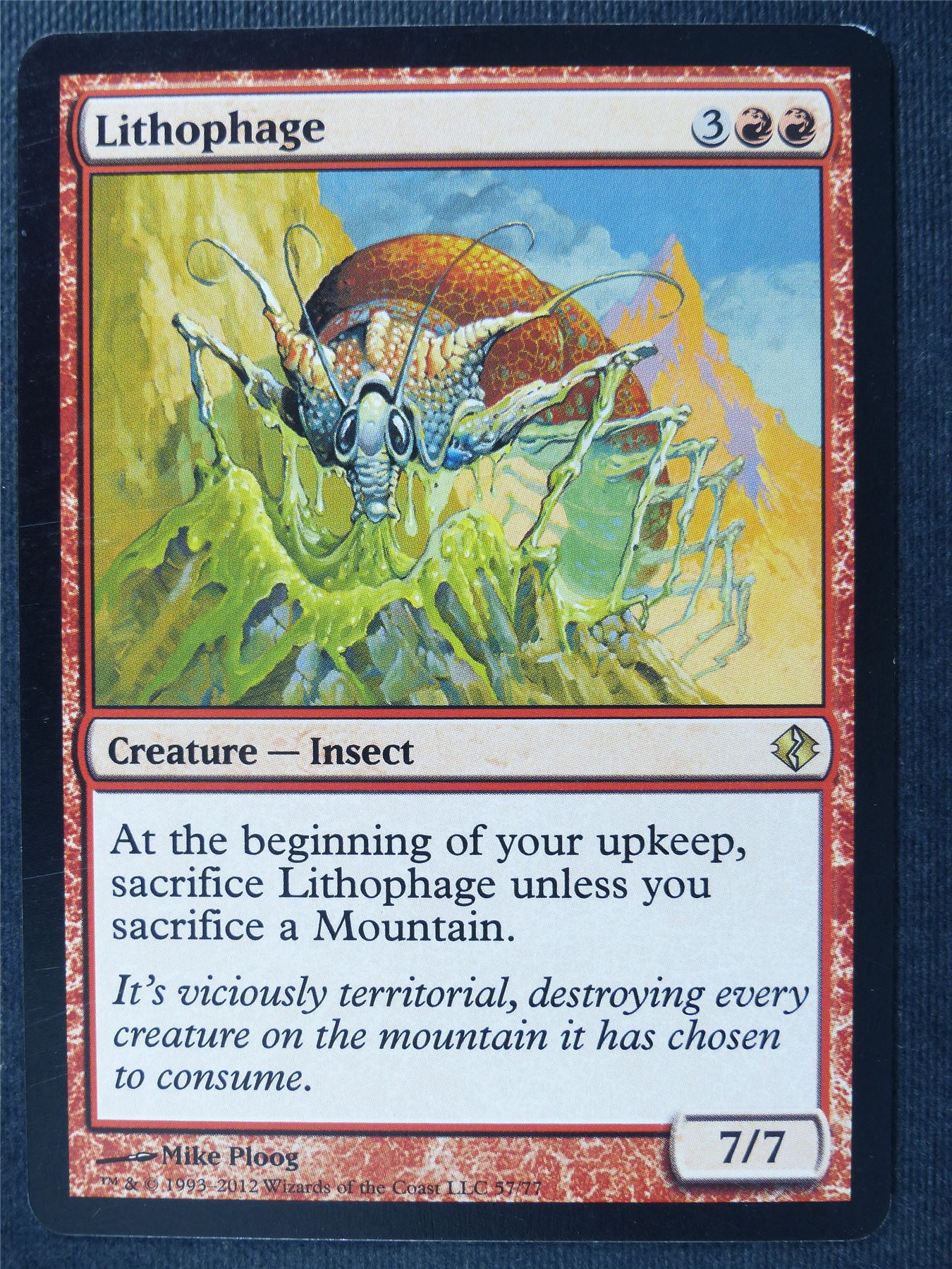 Lithophage - Mtg Card #1QC