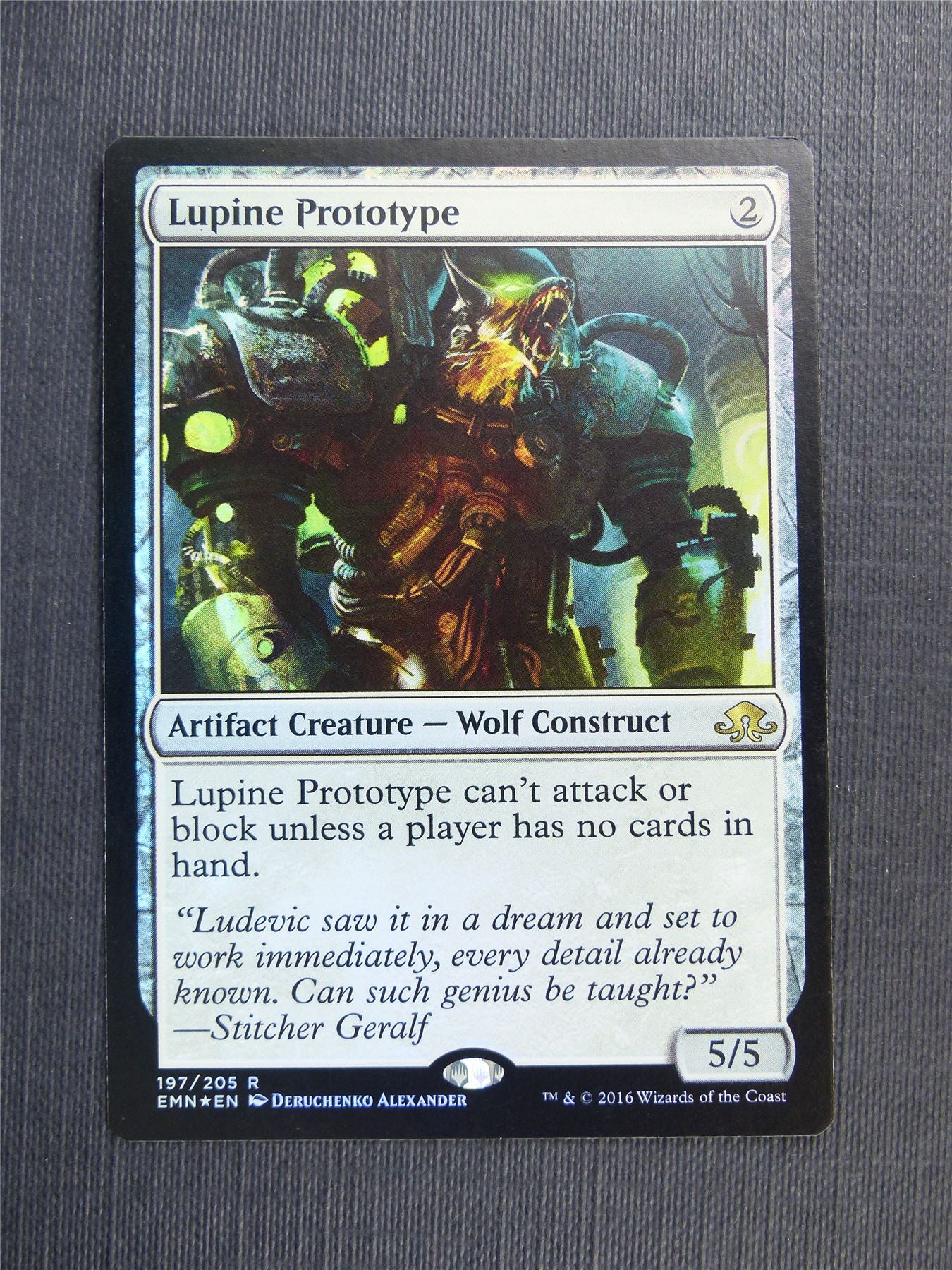 Lupine Prototype Foil - Mtg Magic Cards #4JT