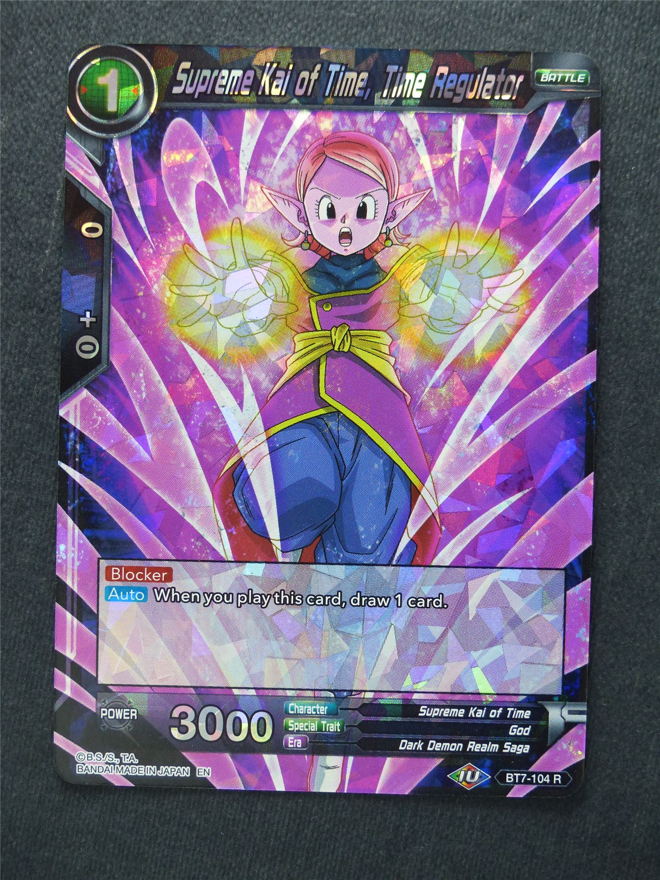 Supreme Kai of Time Time Regulator - Dragon Ball Super Cards #ZX