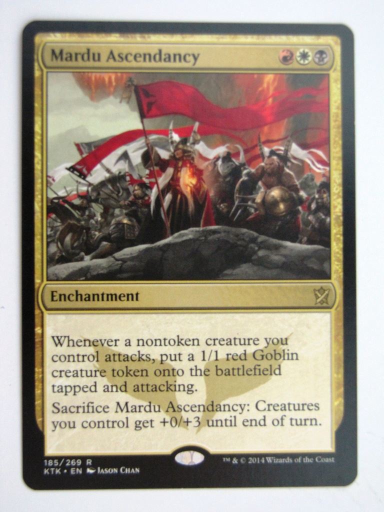 MTG Magic Played Cards: MARDU ASCENDANCY # 31E36