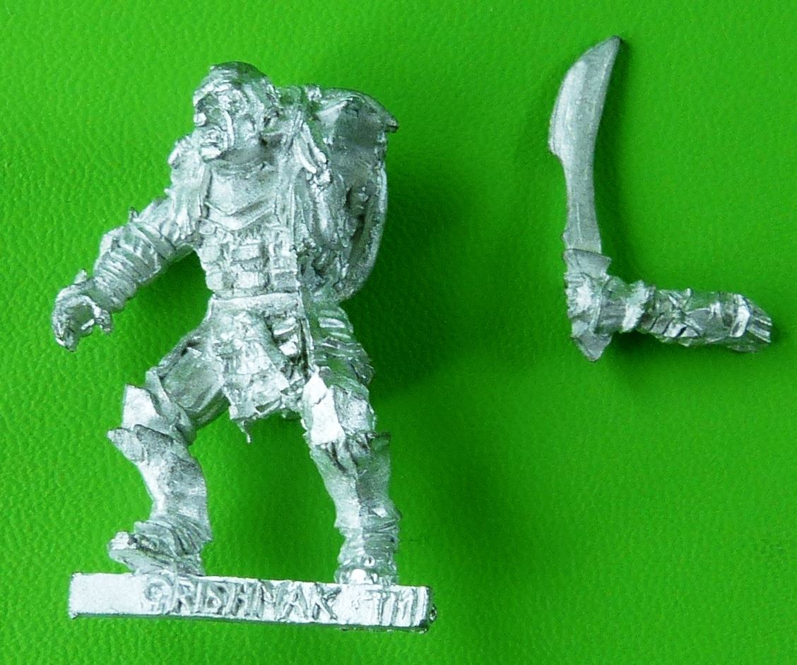 Classic Metal Grishnak - Lord Of The Rings - Warhammer AoS 40k #7Z