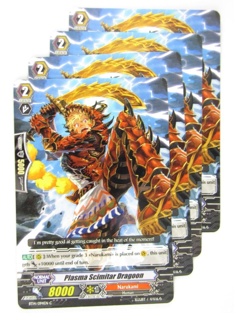CFV Cards: PLASMA SCIMITAR, DRAGOON x4 BT14:Brilliant Strike