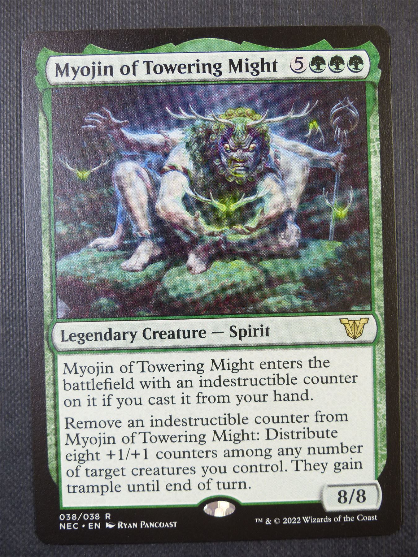 Myojin of Towering Might - Mtg Card #8OW