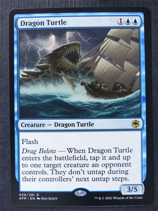 Dragon Turtle - AFR - Mtg Card #29H