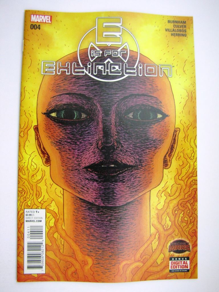Marvel Comics: E IS FOR EXTINCTION #4 NOVEMBER 2015 # 36C89