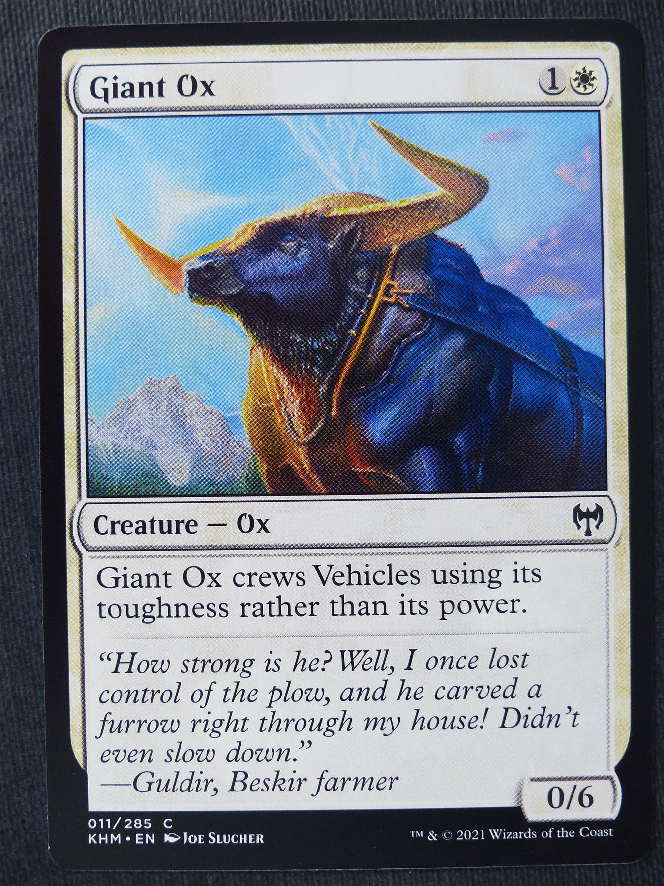 Giant Ox - Mtg Magic Cards #T