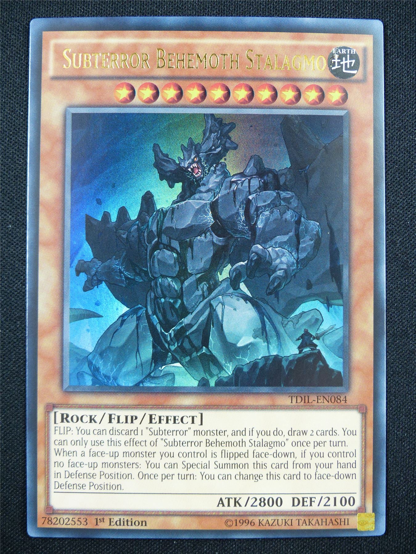 Subterror Behemoth Stalagmo TDIL Ultra Rare