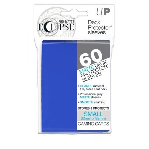 Blue - 60 Pc - Eclipse Pro-Matte Sleeves - Small - Ultra Pro #10