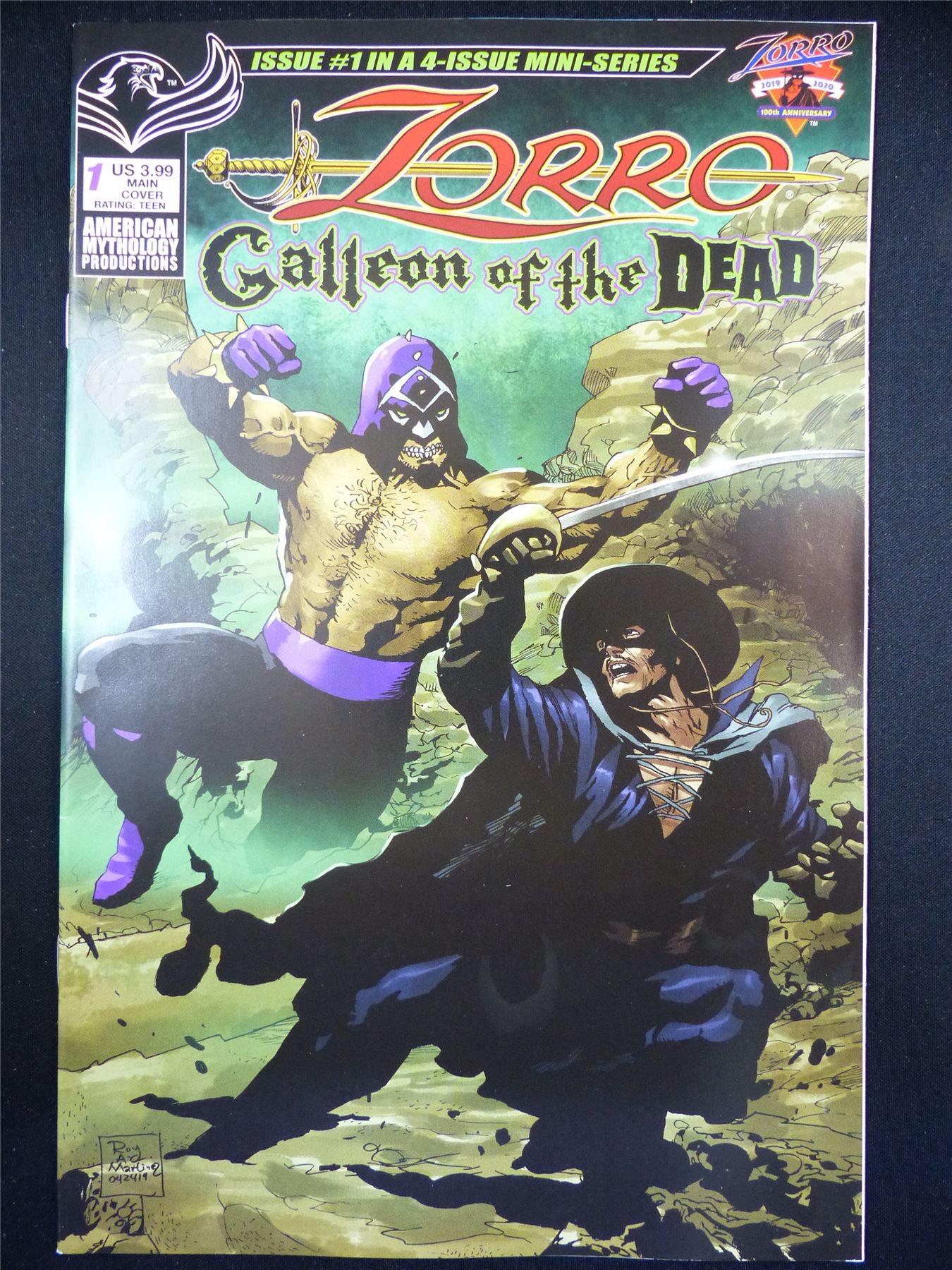ZORRO: Galleon of the Dead #1 - Jan 2023 Mythology Comic #1T6