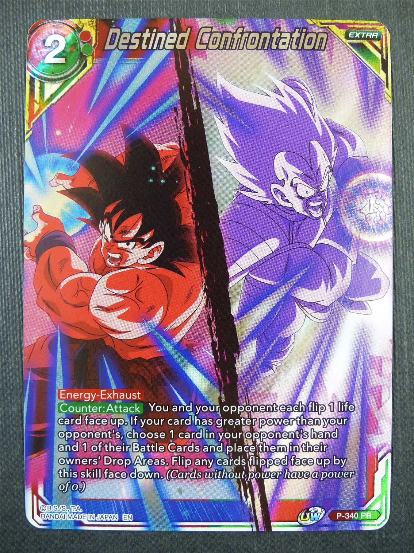 Destined Confrontation Promo PR - Dragon Ball Super Card #58C