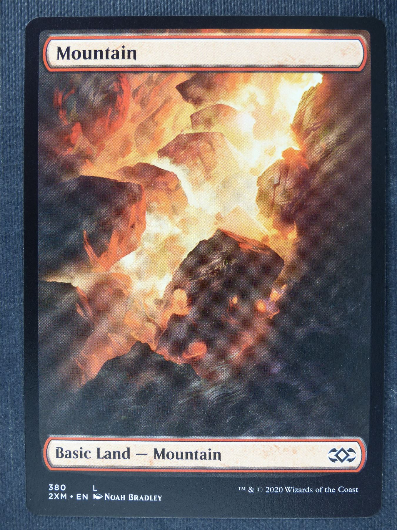 Mountain 380 Full Art - Mtg Magic Cards #Q3