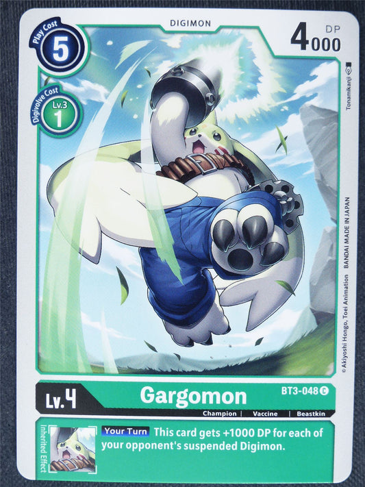 Gargomon BT3-048 C - Digimon Cards #24