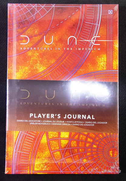 Dune - Adventures In The Imperium - Players Journal - Roleplay - RPG #177
