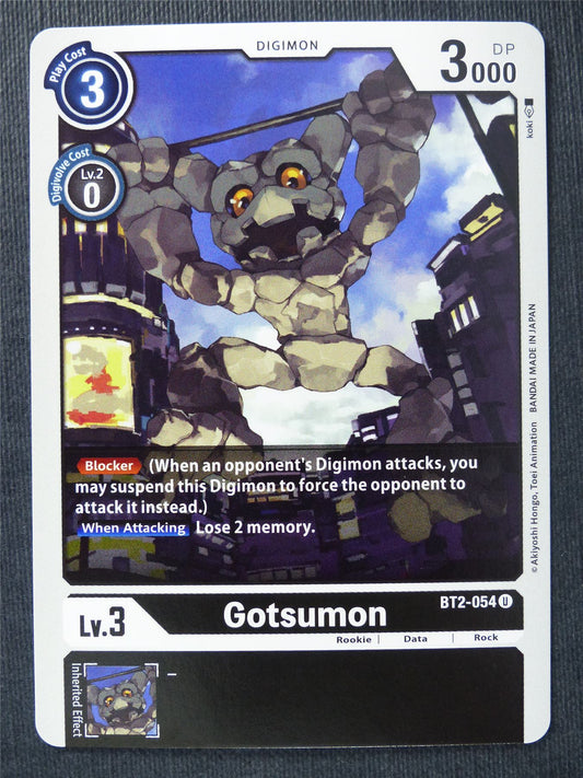 Gotsumon BT2-054 U - Digimon Cards #QO