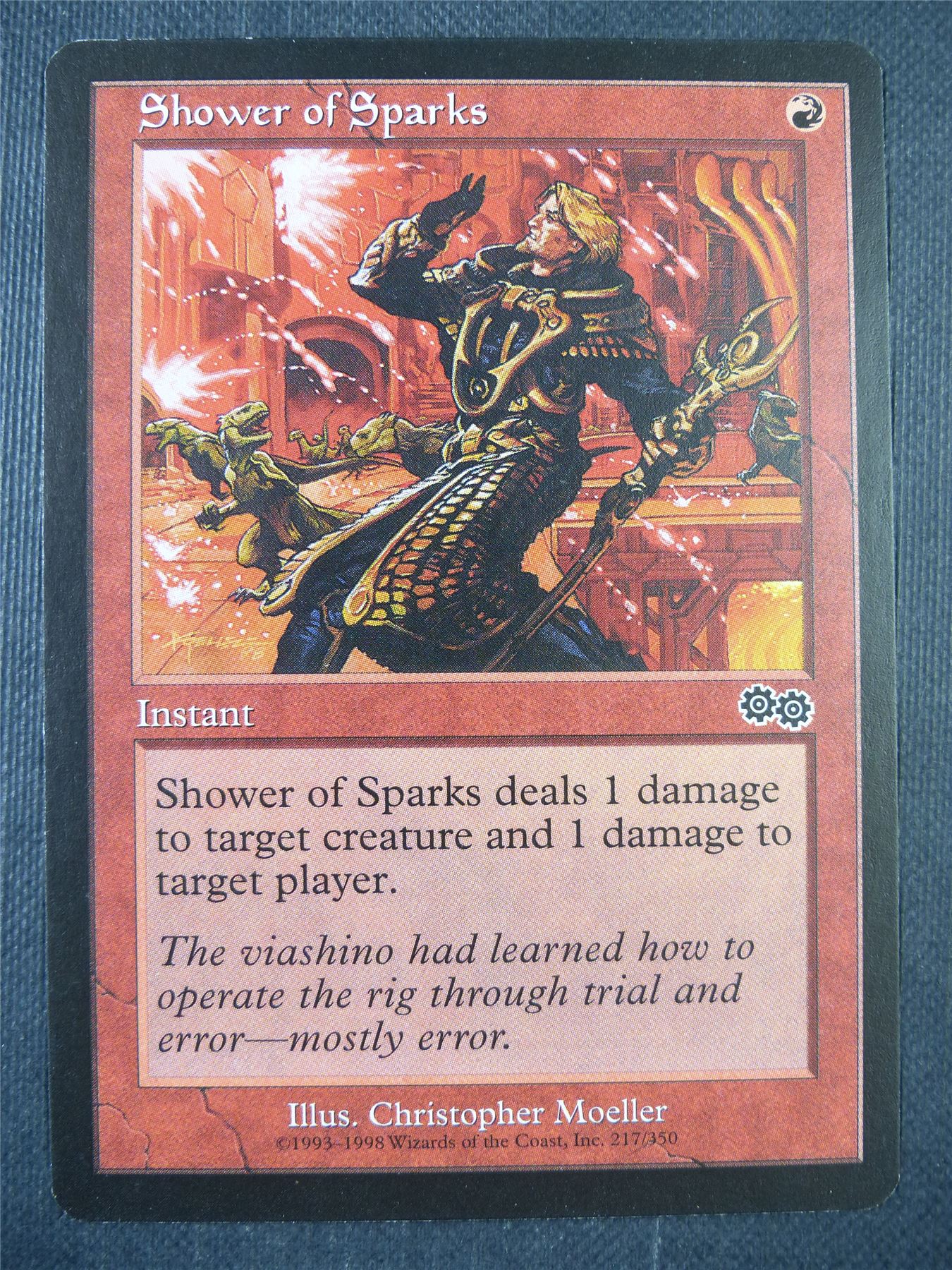 Shower of Sparks - Urza's Saga - Mtg Card #72R