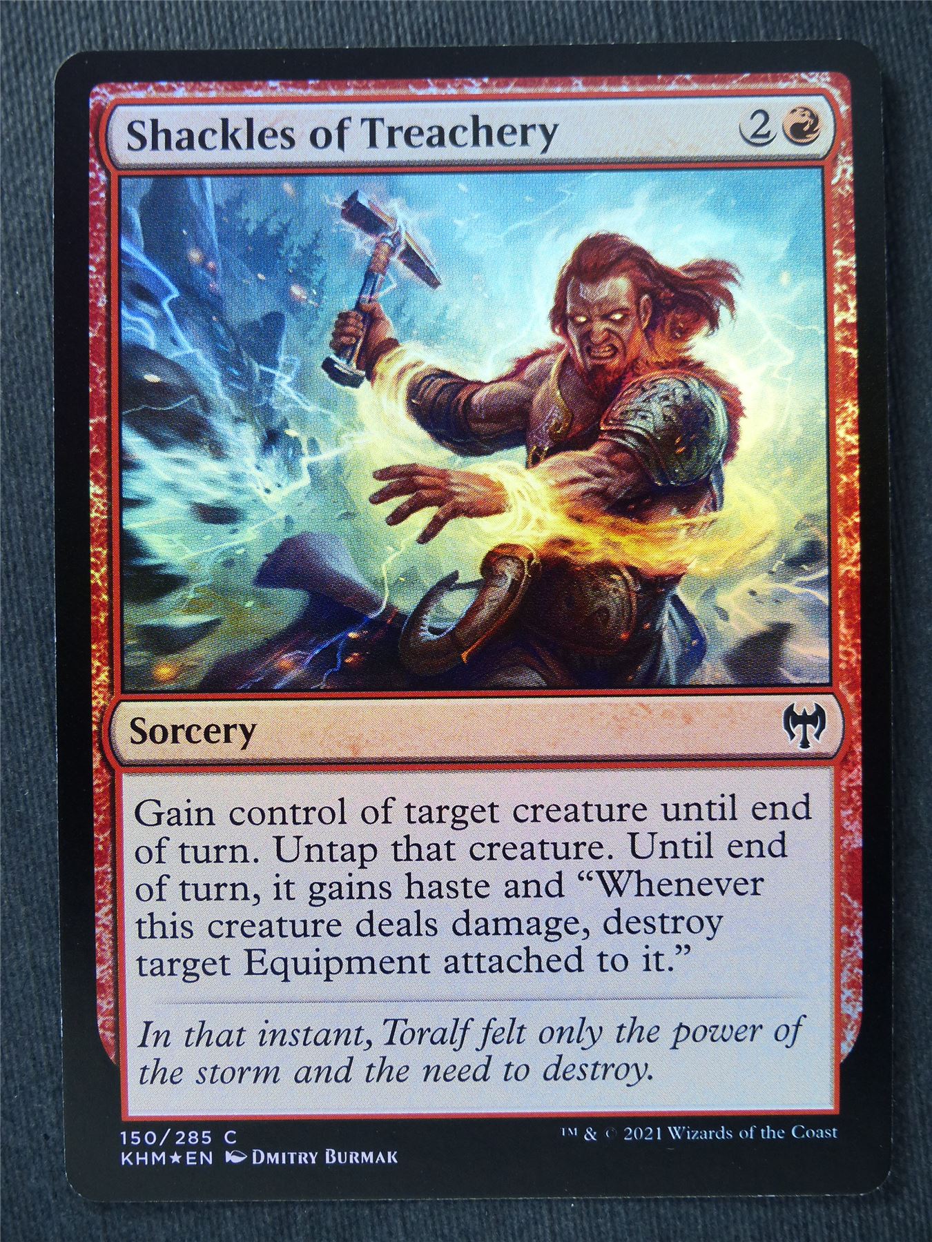 Shackles of Treachery Foil - Mtg Magic Cards #W1