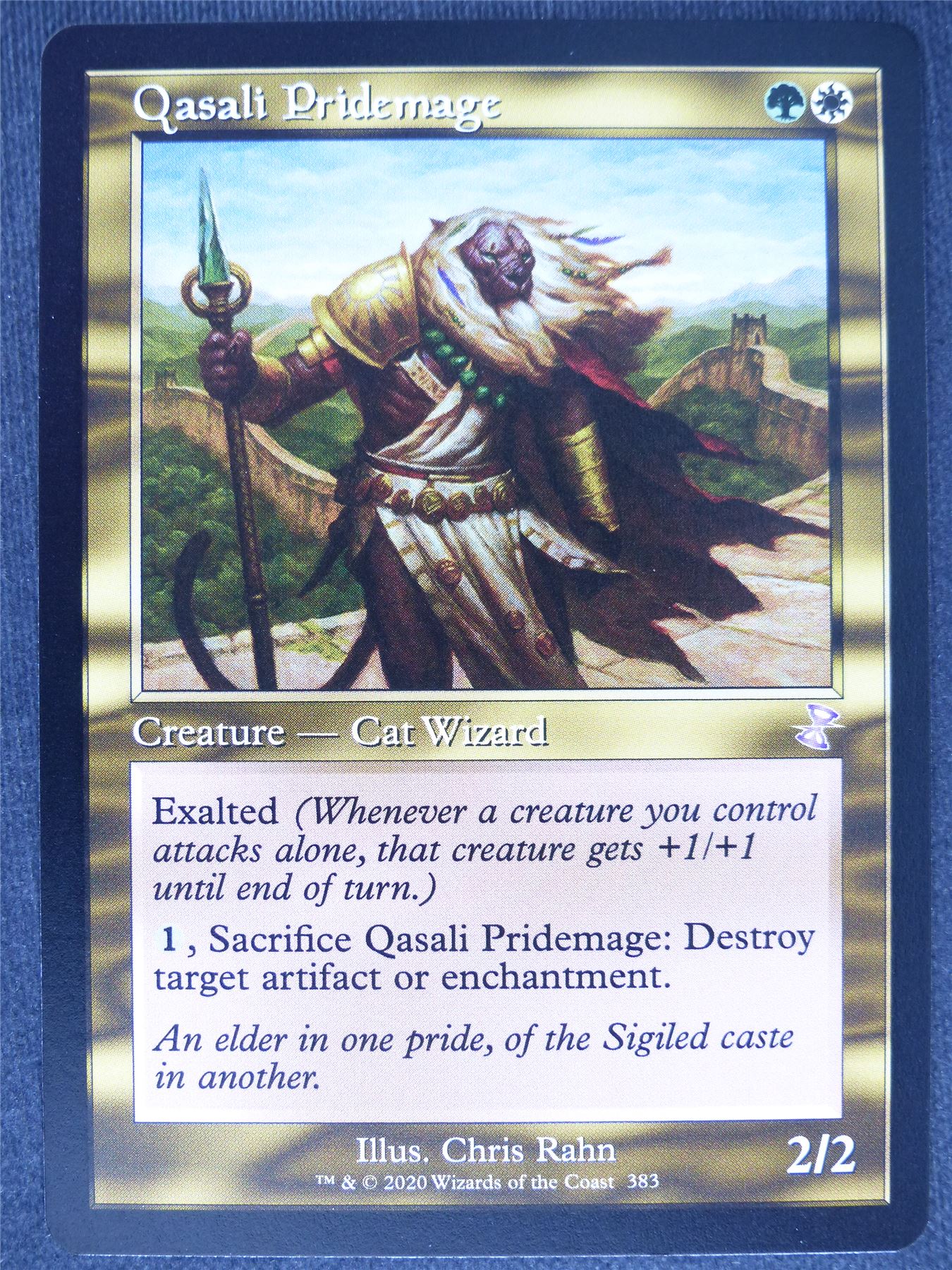 Qasali Pridemage Timeshifted - Remastered - Mtg Magic Cards #NS