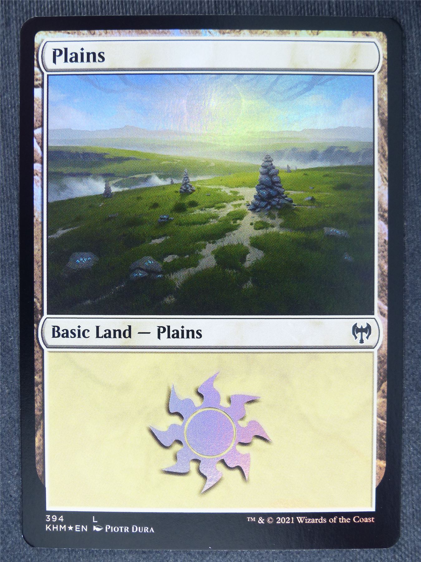 Plains 394 Foil Mint - Mtg Magic Cards #3X