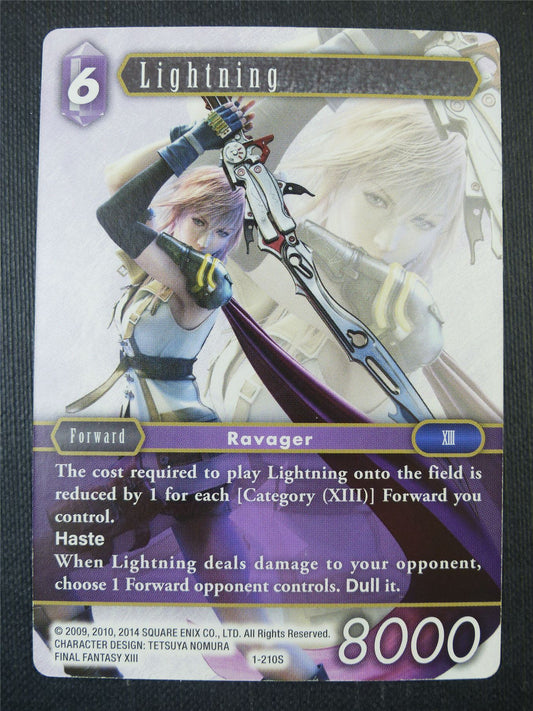 Lightning 1-210S - Final Fantasy Card #9DF