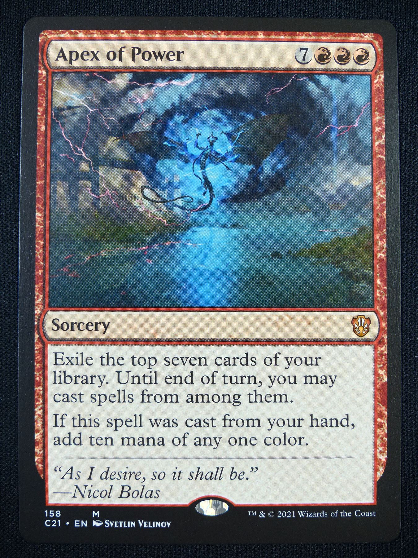 Apex of Power - Mtg Card #1ZE